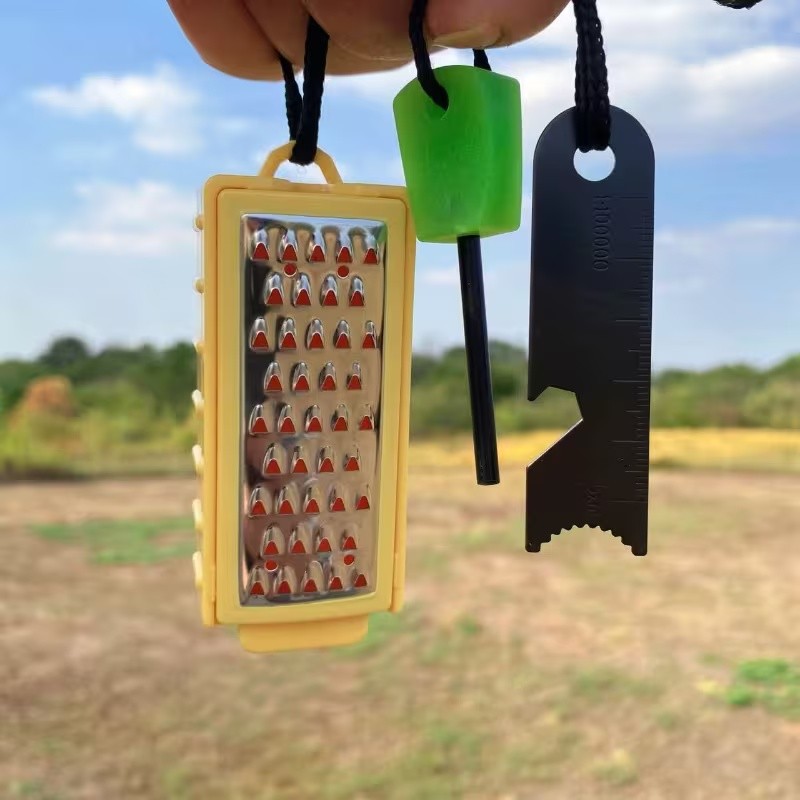 Magnesium Fire Starter - Tinder di emergenza portatile per esterni